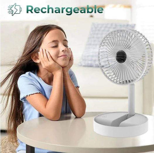 Ventilador Plegable Recargable Portátil